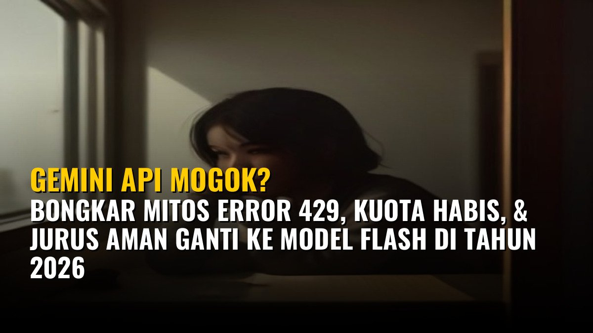 Gemini API Mogok? Bongkar Mitos Error 429, Kuota Habis, & Jurus Aman Ganti ke Model Flash di Tahun 2026